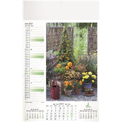 Calendrier 13 pages, Flowers