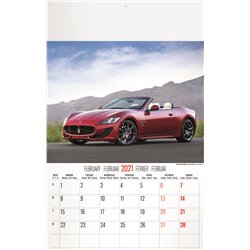 Calendrier 13 pages Sports Auto